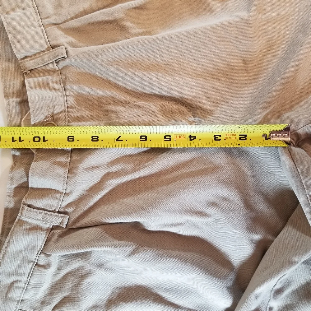 Lands' End Kids Boys Size 18 Khaki Adjustable Waist 4 Pockets